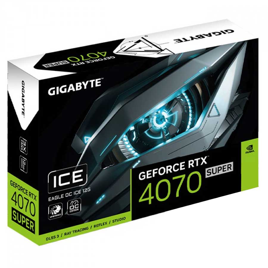 GPU RTX 4070 SUPER 12GB GIGABYTE EAGLE OC ICE WHITE